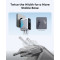 Зарядний пристрій ANKER GaN Charger 100W 1xUSB-A, 2xUSB-C PD with Display and Cable Silver w/Type-C cable (B121BG41)