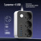 Мережевий фільтр COLORWAY CW-CHE36PDB Black, 3 розетки, 3xUSB-C, 3xUSB, 2м
