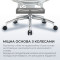 Крісло офісне SIHOO Doro C300 Pro with footrest Mesh White