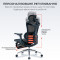 Кресло офисное SIHOO Doro C300L with footrest Mesh Black