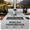 Док-станція AXAGON 9-in-1 USB-C 10Gbps Wireless Charging Hub