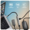 USB-хаб AXAGON 4-port Alu Strip USB-C Hub