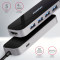 Порт-реплікатор AXAGON 6-in-1 SuperSpeed USB-C Hub 4xUSB, 1xHDMI, PD