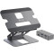 Підставка для ноутбука J5CREATE Multi-Angle 4K Docking Stand (JTS327-N)