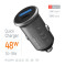 Автомобільний зарядний пристрій COLORWAY 1xUSB-C, 1xUSB-A, PD3.0, QC3.0, 38W Gray (CW-CHA065PD-GR)