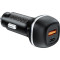 Автомобільний зарядний пристрій COLORWAY 1xUSB-C, 1xUSB-A, PD3.0, QC3.0, 83W Black (CW-CHA068PD-BK)