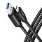Кабель AXAGON USB-C to USB-A 3.2 Gen 1 2м Black