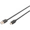 Кабель DIGITUS USB2.0 AM/CM 3м (AK-300148-030-S)