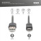 Кабель DIGITUS USB2.0 AM/CM 3м (AK-300148-030-S)