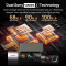 Автомобільний відеореєстратор з камерою заднього виду Xiaomi 70MAI Dash Cam 4K T800-2 Premium Set Black + Micro SD Card 256GB