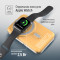 Повербанк з бездротовою зарядкою COLORWAY Power Bank MagSafe and Watch Wireless 22.5W 10000mAh Amber (CW-PB100LPA2Y-WPDD)