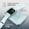 Повербанк з бездротовою зарядкою COLORWAY Power Bank MagSafe and Watch Wireless 22.5W 20000mAh Aquamarine (CW-PB100LPA2MT-WPDD)