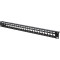 Патч-панель DIGITUS Modular patch panel, 24-port equipped 1U 19" 24-port STP Cat.6a (DN-91411-24)
