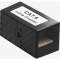 З'єднувач крученої пари KINGDA KD-CB42-C6 Cat.6 Black