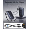 Повербанк BASEUS EnerFill FC21 Qpow 3 Ultra with Detachable Cable 22.5W 20000mAh Cosmic Black (E0027M00)