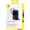 Повербанк BASEUS EnerFill FC51 Bipow 2 Pro Digital Display Power Bank with Built-in Cable 22.5W 30000mAh Cosmic Black (E0028100)