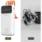Повербанк DUDAO K6Pro+ USB-A, USB-C, built-in USB-C/Lightning/Micro-USB/USB-A cables 10W 20000mAh White (6977196682409)