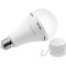 Лампа акумуляторна LED EUROLAMP A60 E27 7W 4000K 220V (LED-A60-07274(EM)AV)