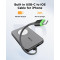 Повербанк с беспроводной зарядкой VEGER V1171 20W 10000mAh Black