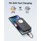 Повербанк с беспроводной зарядкой VEGER V1171 20W 10000mAh Black