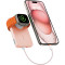 Повербанк с беспроводной зарядкой VEGER V1171 20W 10000mAh Pink