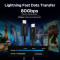 Кабель UGREEN L703 Type-c to Type-C Thunderbolt 5 PD3.1 240W 1м Black (45996)