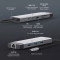 Порт-реплікатор TP-LINK UH9120C 9-in-1 USB-C to HDMI, 1xUSB-C, 3xUSB-A, GLAN, SD/TF, PD