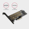 Адаптер AXAGON PCEM2-D PCIe NVMe+SATA M.2