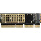 Адаптер AXAGON PCEM2-1U PCIe NVMe M.2