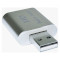 Внешняя звуковая карта DYNAMODE 3D Sound 7.1 USB2.0 Aluminium Silver