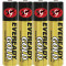 Батарейка ENERGIZER Eveready Gold AAA 4шт/уп (E301773400)