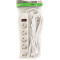 Мережевий фільтр POWERPLANT JY-1056/7 White, 5 розеток, 7м (EX610730)