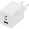 Зарядний пристрій DIGITUS GaN Charger, 2x USB-C, 1x USB-A, 100W White (DA-10304)