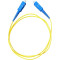 Оптический патч-корд GEAR SC/UPC-SC/UPC, SM, Simplex, 3м, Yellow