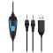 Наушники SADES SA-702 Element Black/Blue