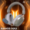 Наушники геймерские AJAZZ AHM08 Max Gray