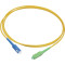 Оптический патч-корд COR-X SC/UPC-SC/APC, SM, Simplex, 3м, Yellow (OFPC-SC/UPC-SC/APC-3)