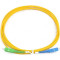 Оптический патч-корд COR-X SC/APC-LC/UPC, SM, Simplex, 3м, Yellow (OFPC-SC/APC-LC/UPC-3)