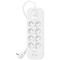 Мережевий фільтр BELKIN Connect White, 8 розеток, 2xUSB-C, 2м (SRB004VF2M-V2)