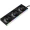 Вентилятор 3-in-1 QUBE ZG-360 Black