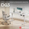 Компьютерный стол с электрорегулировкой высоты SIHOO D03 White
