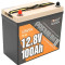 Акумуляторна батарея POWER QUEEN LiFePO4 12.8V 100Ah Mini (12.8В, 100Агод)