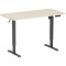 Компьютерный стол с электрорегулировкой высоты OFFICEPRO ODE1470LWB Light Wood/Black