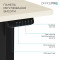 Компьютерный стол с электрорегулировкой высоты OFFICEPRO ODE1470LWB Light Wood/Black