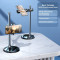Тримач для смартфона/планшета RTAKO XGZB-01 Multi-Function Adjustable Phone Stand with Round Base Silver