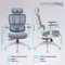 Кресло офисное OFFICEPRO Skyline OC680-W-DG-DG White/Dark Gray