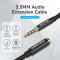 Кабель-удлинитель VENTION mini-jack 3.5mm 1м Black (BHCLF)