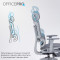 Кресло офисное OFFICEPRO Skyline OC750-G-DG-DG Gray/Dark Gray