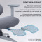 Кресло офисное OFFICEPRO Skyline OC750-G-DG-DG Gray/Dark Gray