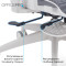 Кресло офисное OFFICEPRO Skyline OC750-W-DG-DG White/Dark Gray